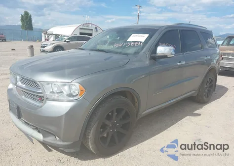 2011 Dodge Durango Citadel z USA, uszkodzony, nr VIN 1D4SE5GT4BC604548